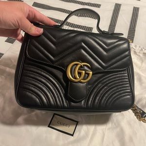 Gucci Marmont Top Handle Small